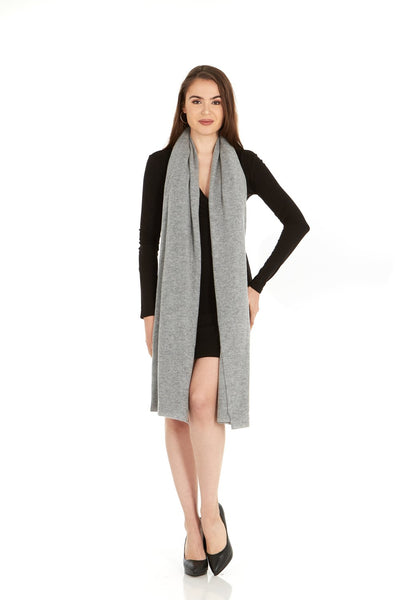 Load image into Gallery viewer, Cashmere Knitted Wrap Shawl Extra Large Scarf Stole