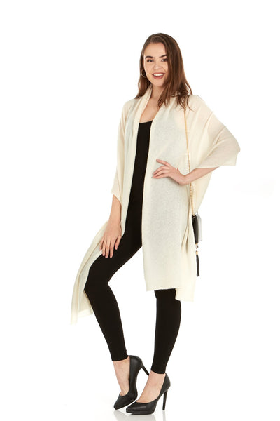 Load image into Gallery viewer, Cashmere Knitted Wrap Shawl Extra Large Scarf Stole