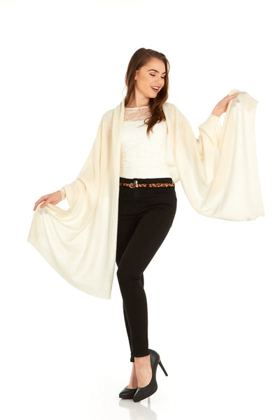 Load image into Gallery viewer, Cashmere Knitted Wrap Shawl Extra Large Scarf Stole