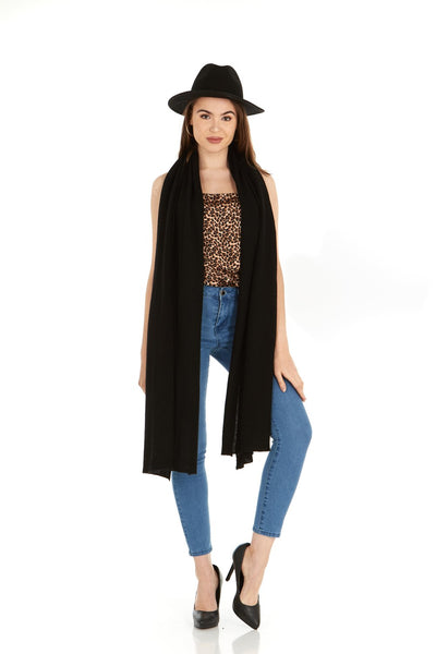 Load image into Gallery viewer, Cashmere Knitted Wrap Shawl Extra Large Scarf Stole