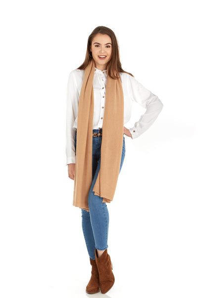 Load image into Gallery viewer, Cashmere Knitted Wrap Shawl Extra Large Scarf Stole