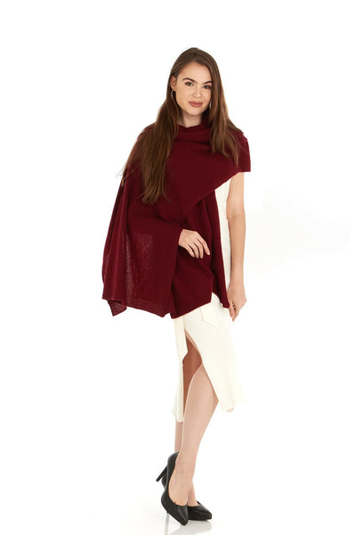 Load image into Gallery viewer, Cashmere Knitted Wrap Shawl Extra Large Scarf Stole