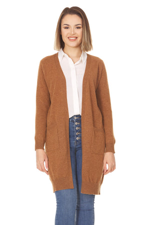 Lightweight Open Cardigans Made from Luxurious Pure Cashmere