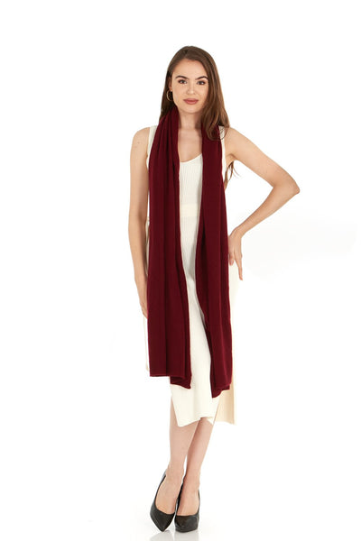 Load image into Gallery viewer, Cashmere Knitted Wrap Shawl Extra Large Scarf Stole