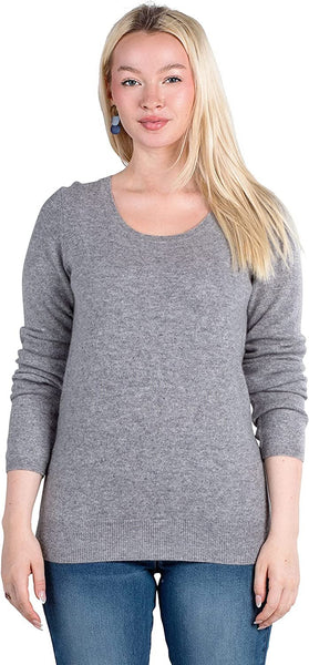Load image into Gallery viewer, Crewneck Sweater for Women | Lightweight Long Sleeve Pullover Sweaters Made from 100% Cashmere
