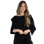 100% Cotton Wrap – Lightweight Soft Knit Shawl Wraps for Women