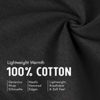 100% Cotton Wrap – Lightweight Soft Knit Shawl Wraps for Women