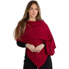 100% Cotton Wrap – Lightweight Soft Knit Shawl Wraps for Women
