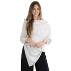 100% Cotton Wrap – Lightweight Soft Knit Shawl Wraps for Women