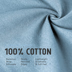100% Cotton Wrap – Lightweight Soft Knit Shawl Wraps for Women