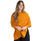 100% Cotton Wrap – Lightweight Soft Knit Shawl Wraps for Women