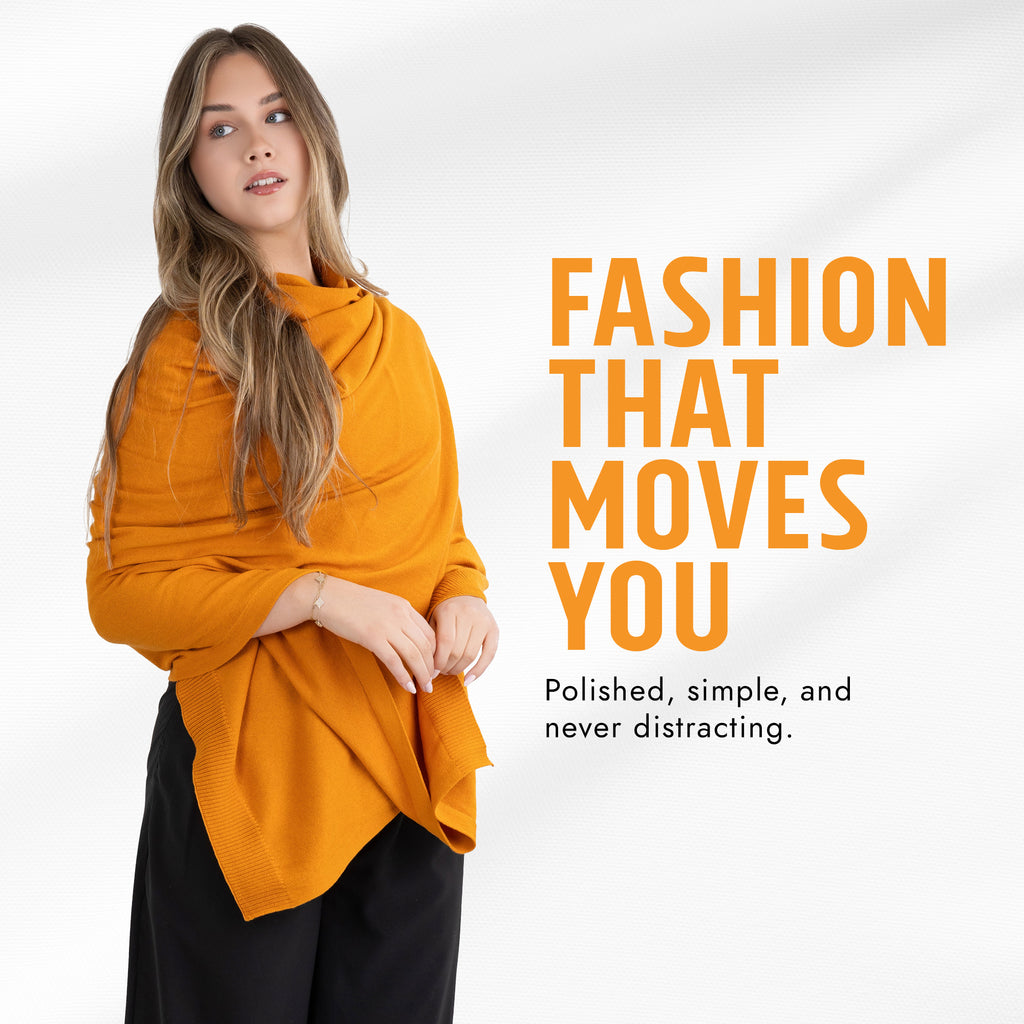 100% Cotton Wrap – Lightweight Soft Knit Shawl Wraps for Women
