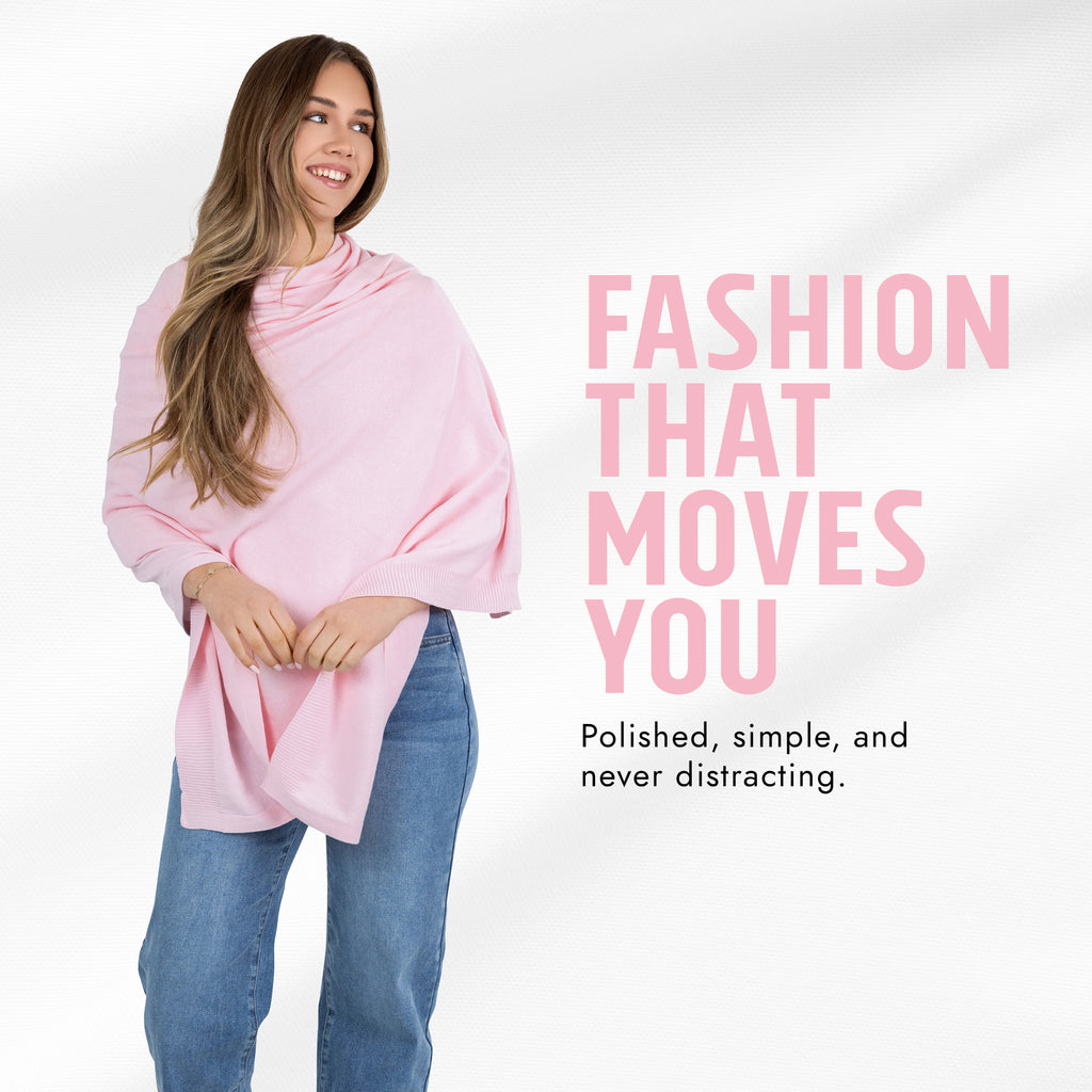 100% Cotton Wrap – Lightweight Soft Knit Shawl Wraps for Women