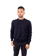 Men’s Crewneck Pullover Sweater – Fashionable, Comfortable Sweater for Men Made From 100% Cashmere