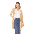 Lightweight Open Cardigans Made from Luxurious Pure Cashmere