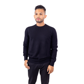 Men’s Crewneck Pullover Sweater – Fashionable, Comfortable Sweater for Men Made From 100% Cashmere
