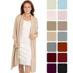 100% Cashmere Knitted Wrap Shawl Extra Large Scarf Stole