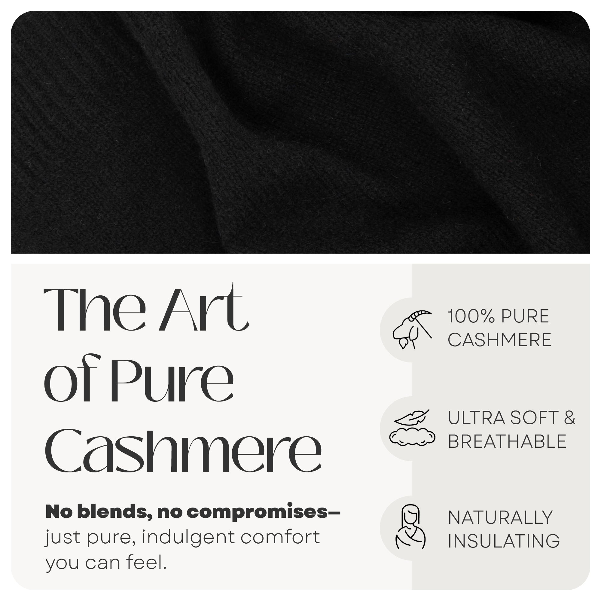 100% Cashmere Knitted Wrap Shawl Extra Large Scarf Stole