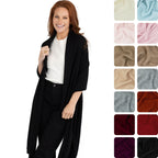 100% Cashmere Knitted Wrap Shawl Extra Large Scarf Stole