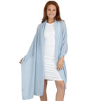 100% Cashmere Knitted Wrap Shawl Extra Large Scarf Stole