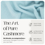 100% Cashmere Knitted Wrap Shawl Extra Large Scarf Stole