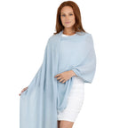 100% Cashmere Knitted Wrap Shawl Extra Large Scarf Stole