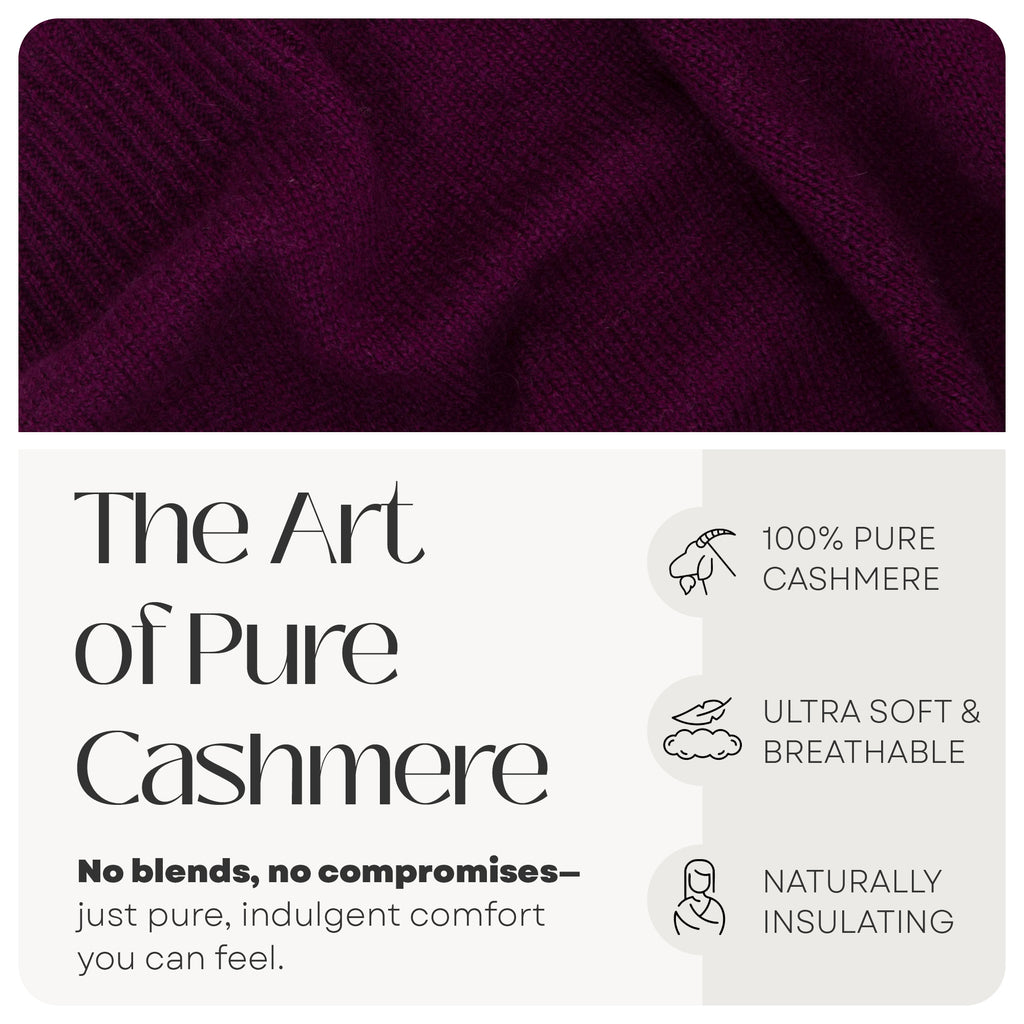 100% Cashmere Knitted Wrap Shawl Extra Large Scarf Stole
