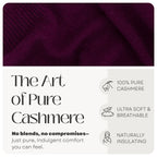 100% Cashmere Knitted Wrap Shawl Extra Large Scarf Stole