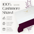 100% Cashmere Knitted Wrap Shawl Extra Large Scarf Stole
