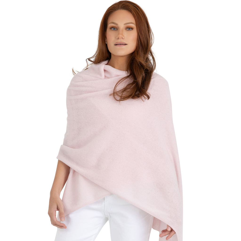 100% Cashmere Knitted Wrap Shawl Extra Large Scarf Stole