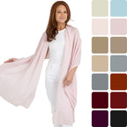 100% Cashmere Knitted Wrap Shawl Extra Large Scarf Stole