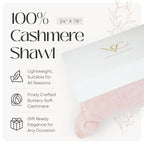 100% Cashmere Knitted Wrap Shawl Extra Large Scarf Stole