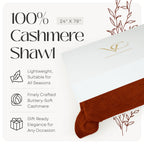 100% Cashmere Knitted Wrap Shawl Extra Large Scarf Stole