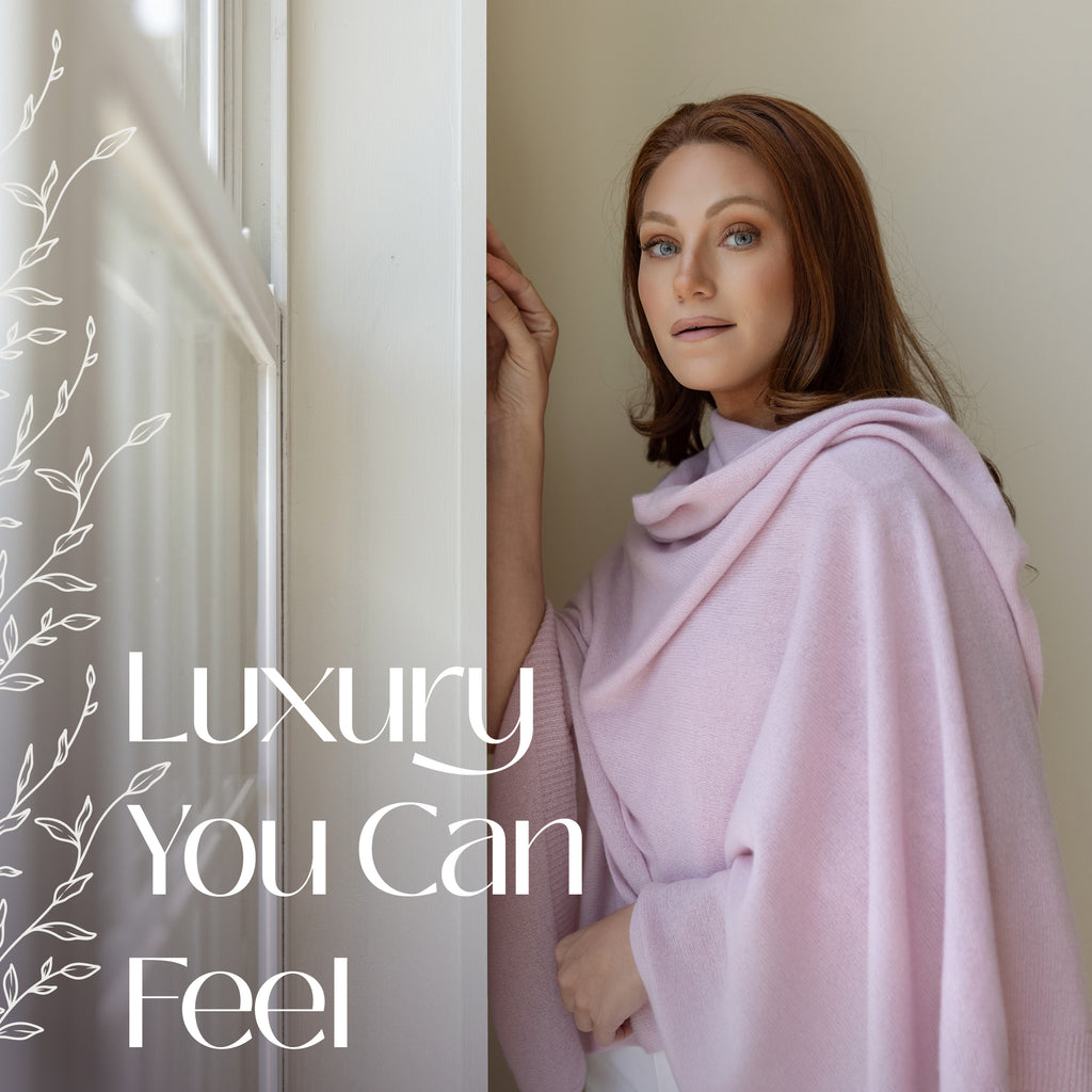 100% Cashmere Knitted Wrap Shawl Extra Large Scarf Stole