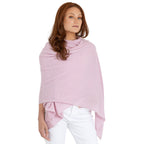 100% Cashmere Knitted Wrap Shawl Extra Large Scarf Stole