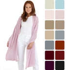 100% Cashmere Knitted Wrap Shawl Extra Large Scarf Stole