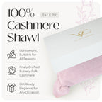 100% Cashmere Knitted Wrap Shawl Extra Large Scarf Stole