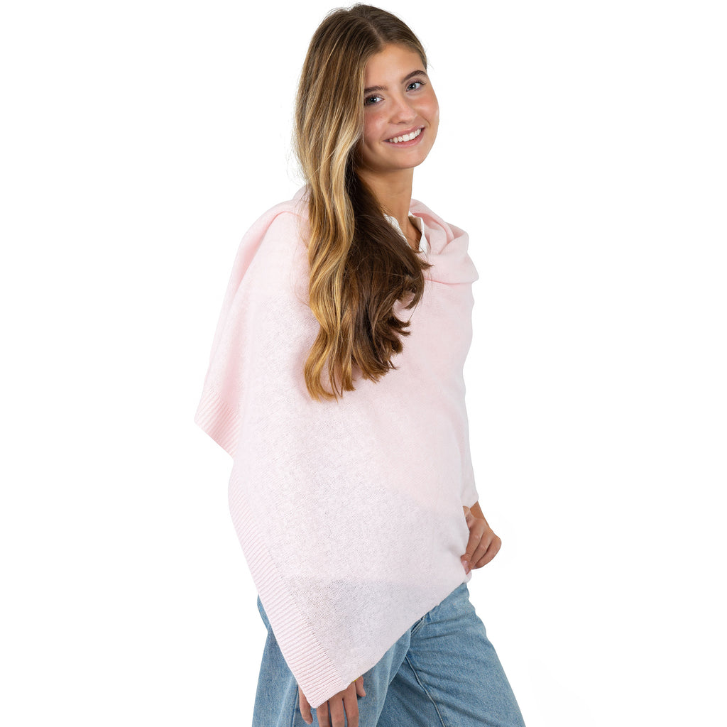 Velanio Cashmere Luxury Knitted Wrap Travel Shawl Scarf, Pashmina Stole, All-Season Scarf for Women Cashmere Wool Blend