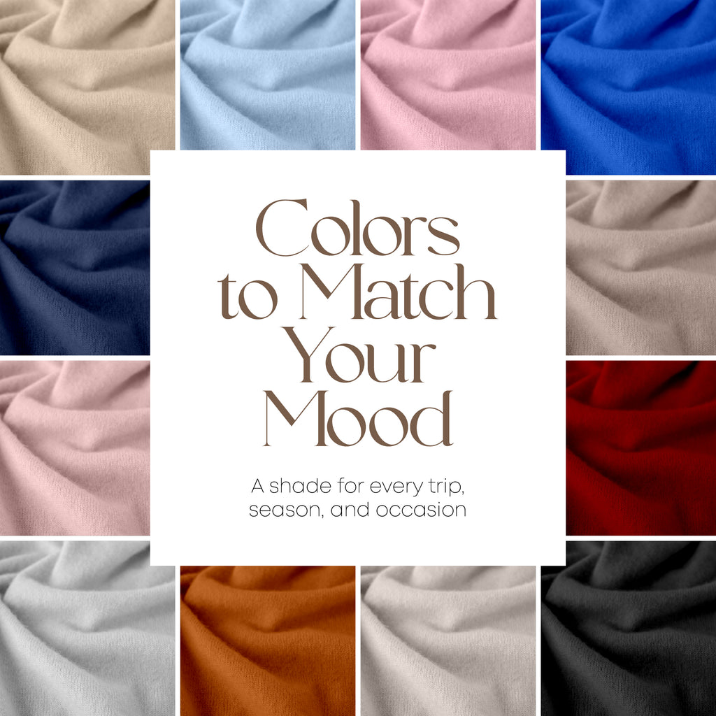 Velanio Cashmere Luxury Knitted Wrap Travel Shawl Scarf, Pashmina Stole, All-Season Scarf for Women Cashmere Wool Blend