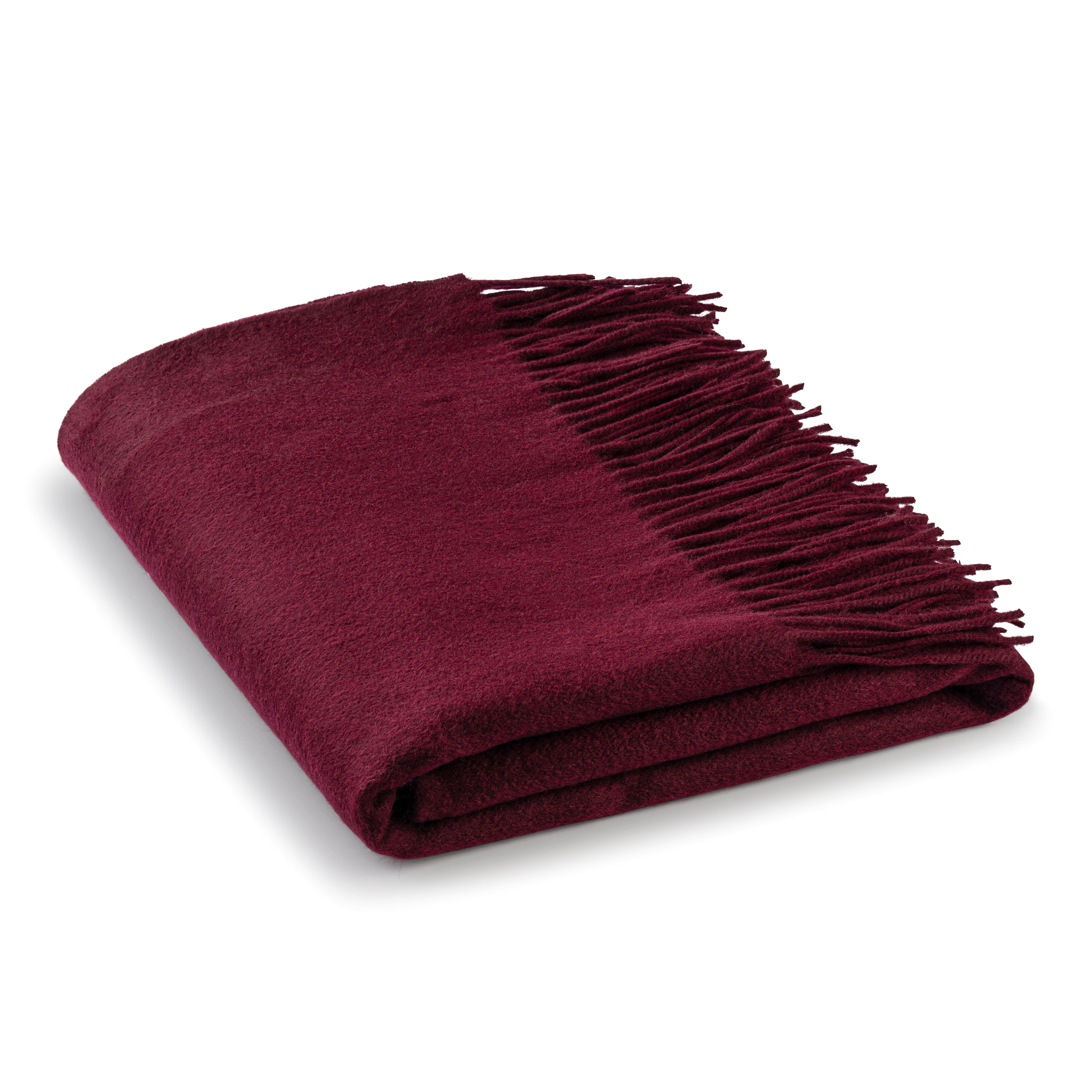 Cashmere Throw Blanket with Fringe | 60 x 54 Inch Super Soft Warm Blankets & Throws for Home, Travel
