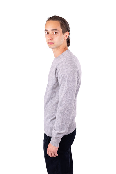 Load image into Gallery viewer, Men’s Crewneck Pullover Sweater – Fashionable, Comfortable Sweater for Men Made From 100% Cashmere
