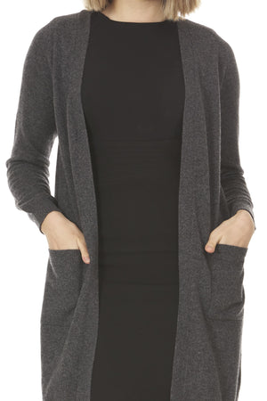 Lightweight Open Cardigans Made from Luxurious Pure Cashmere